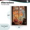 Stupell Industries Cozy Fall Window Books Framed Giclee, design by Arlington Prints